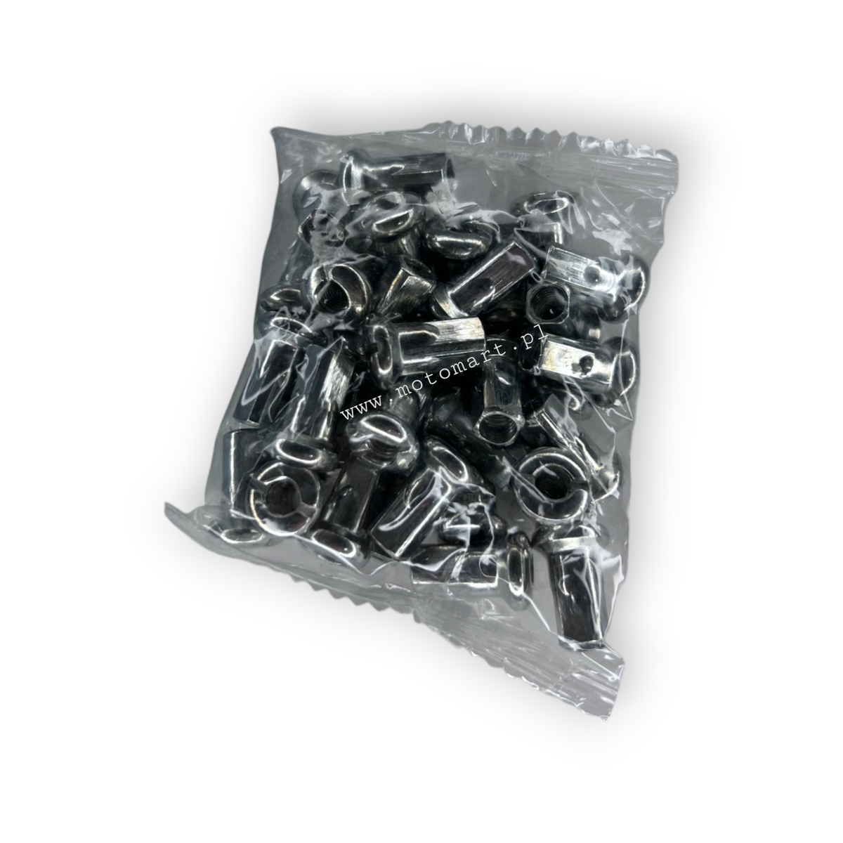 URAL SPOKES SPOKE NIPPLE WHEEL RIM VALVES WHITE - 40 pcs
