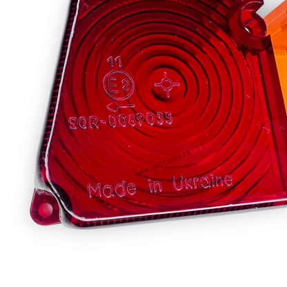 COPERCHIO LUCE SIDECARE URAL DNEPR luce posizione freccia ORIGINALE POSTERIORE