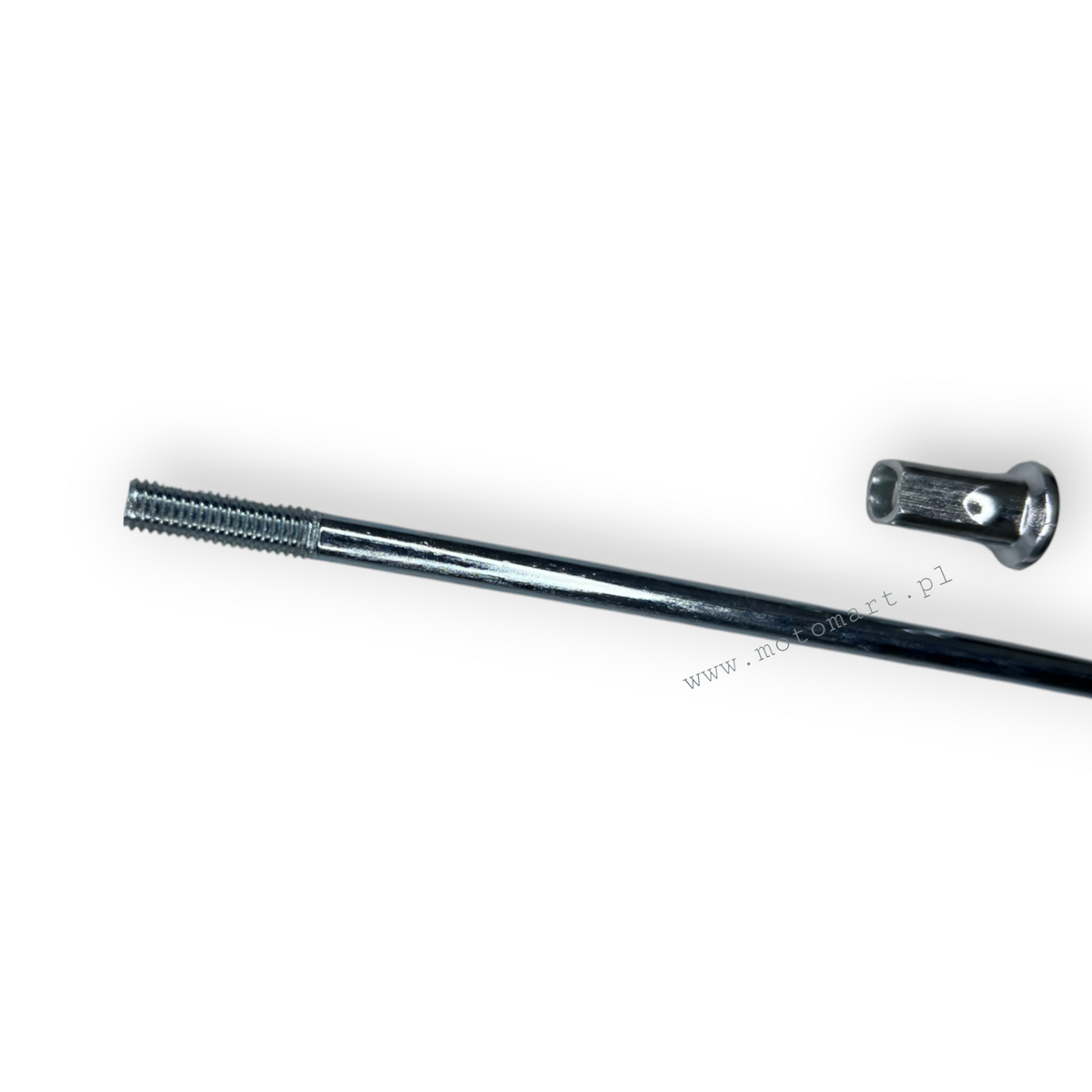 DNIEPR K-750 Speichen, Speichennippel, Felge, weiß, 120 mm, Satz – 41 Stück